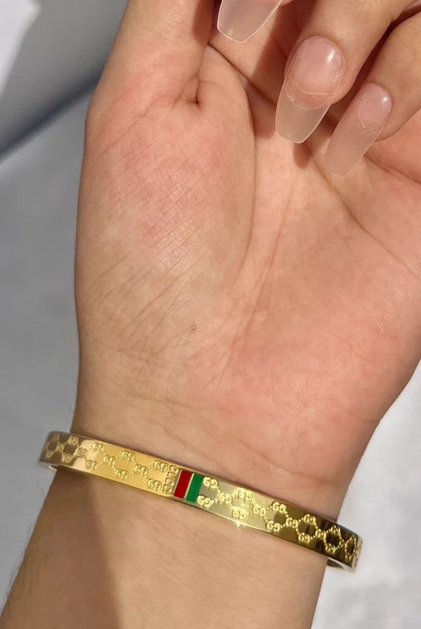Italian Elegance: Tri-Color Gold Bracelet