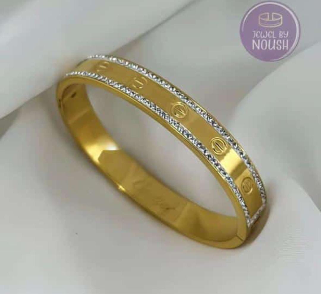 Cartier-Inspired Gemstone Bracelet