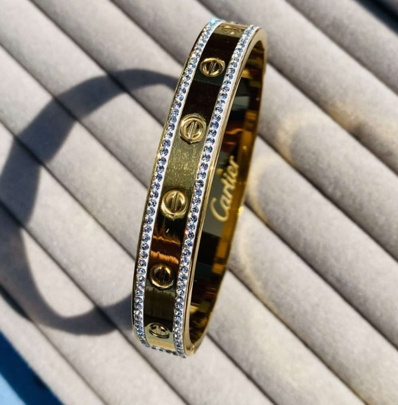 Cartier-Inspired Gemstone Bracelet