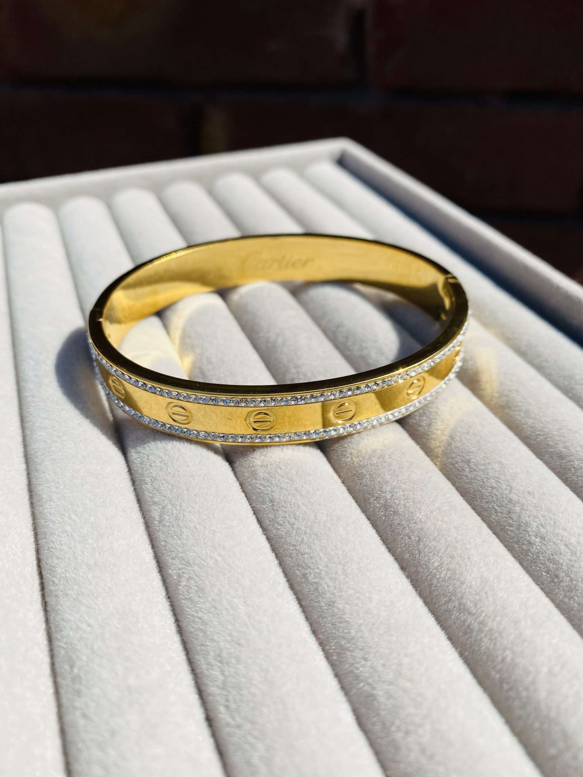 Cartier-Inspired Gemstone Bracelet