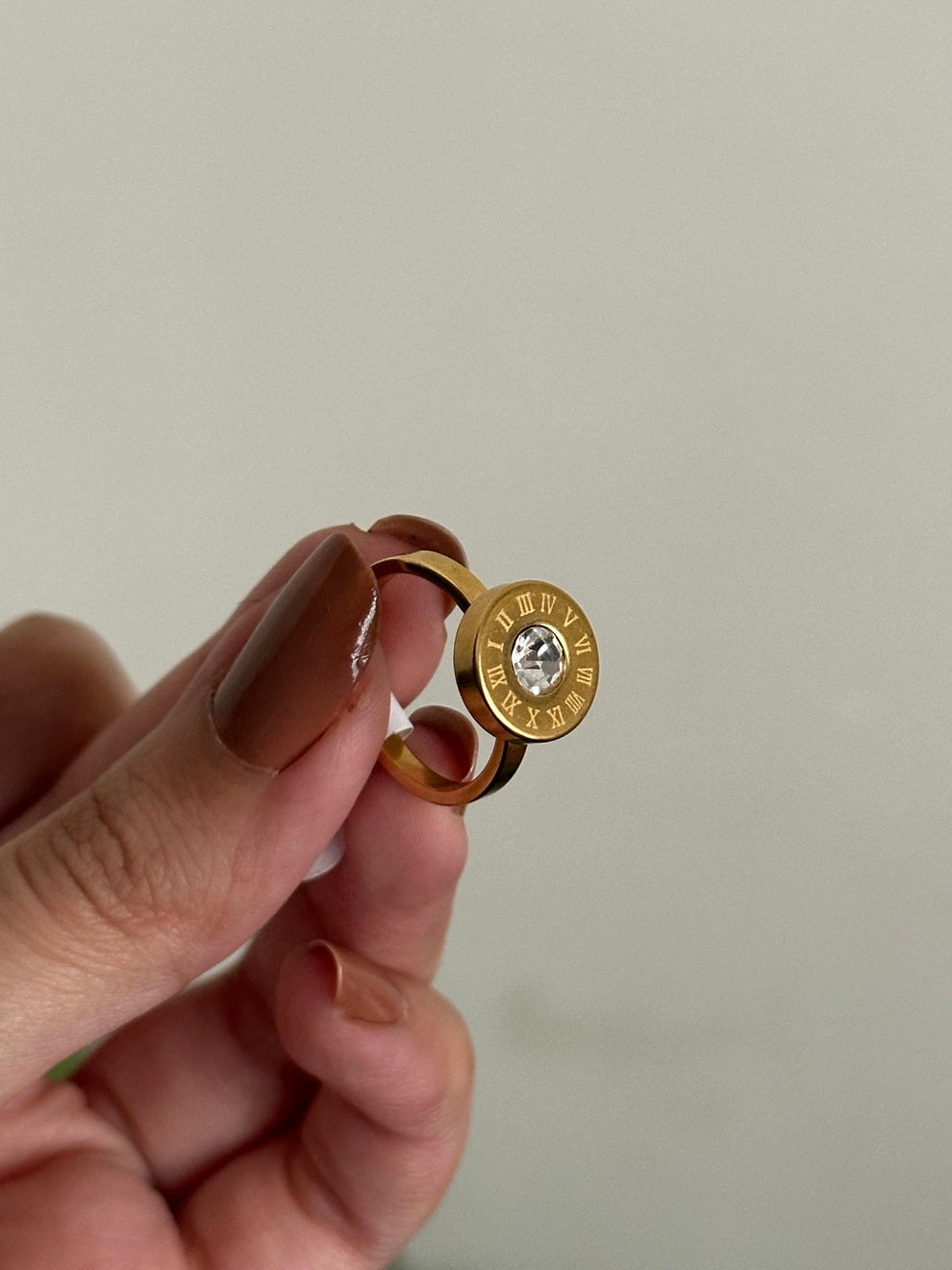 Celestial Roman Gold Charm