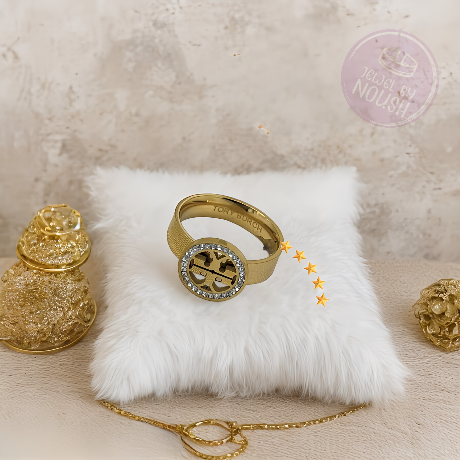 Torry Inspired Crest Ring