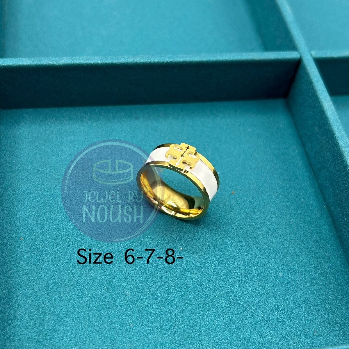 Dual-Tone Elegance Rings