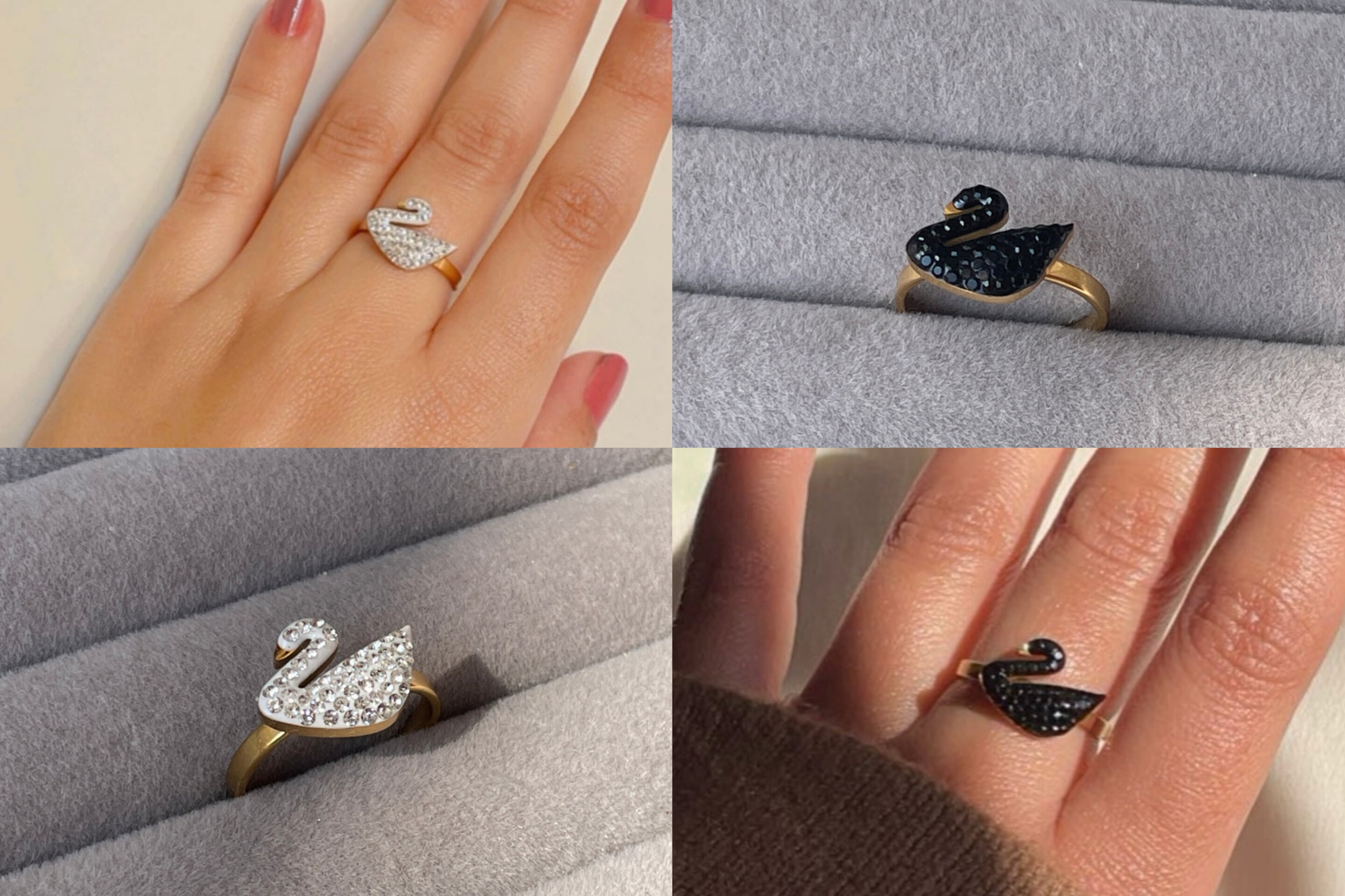 Swan Elegance Rings