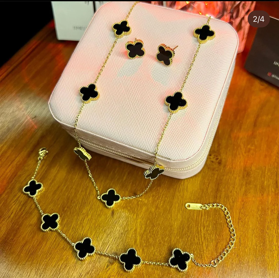 Lucky Seven Leaf Clover Set