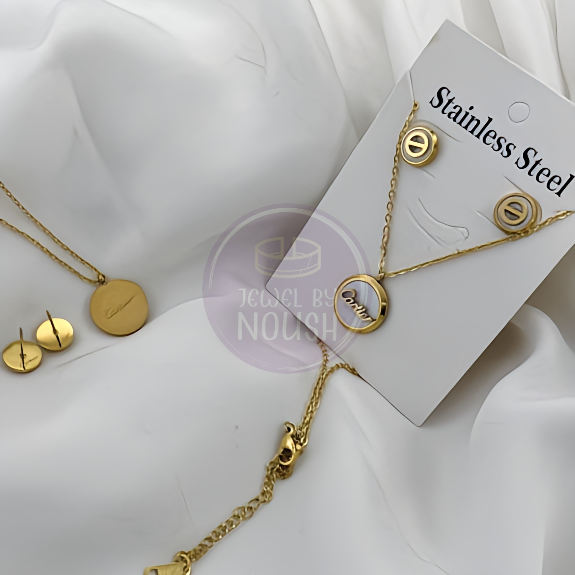 Cartier Inspired Elegance White Set