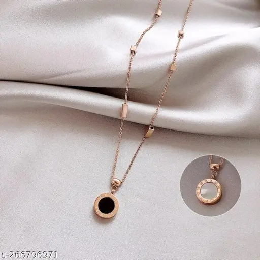 Reversable Roman Charm Necklace