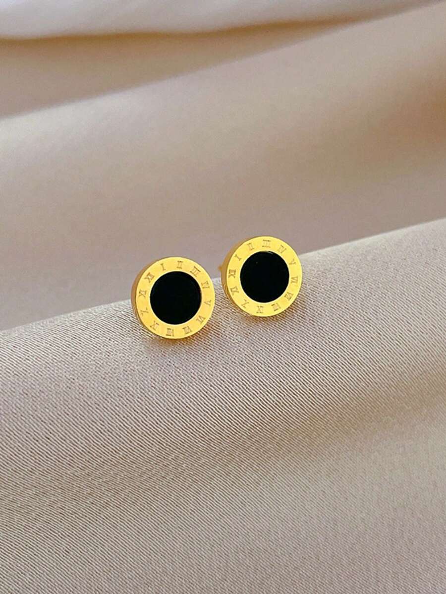Black Roman Studs