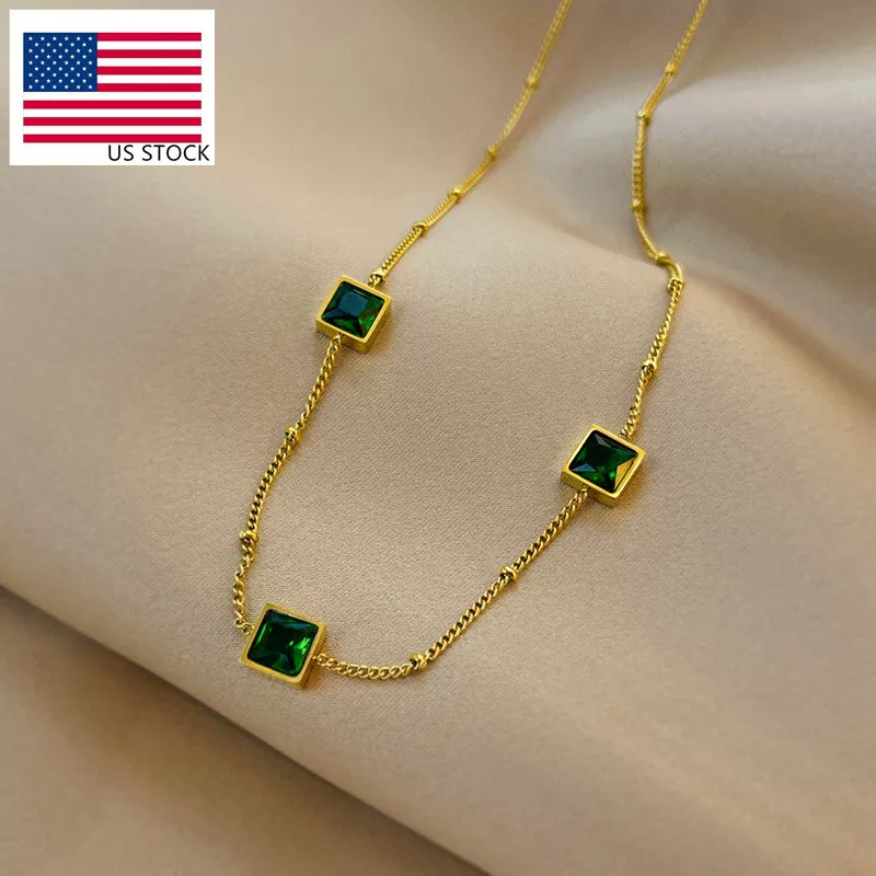 Emerald Elegance Necklace