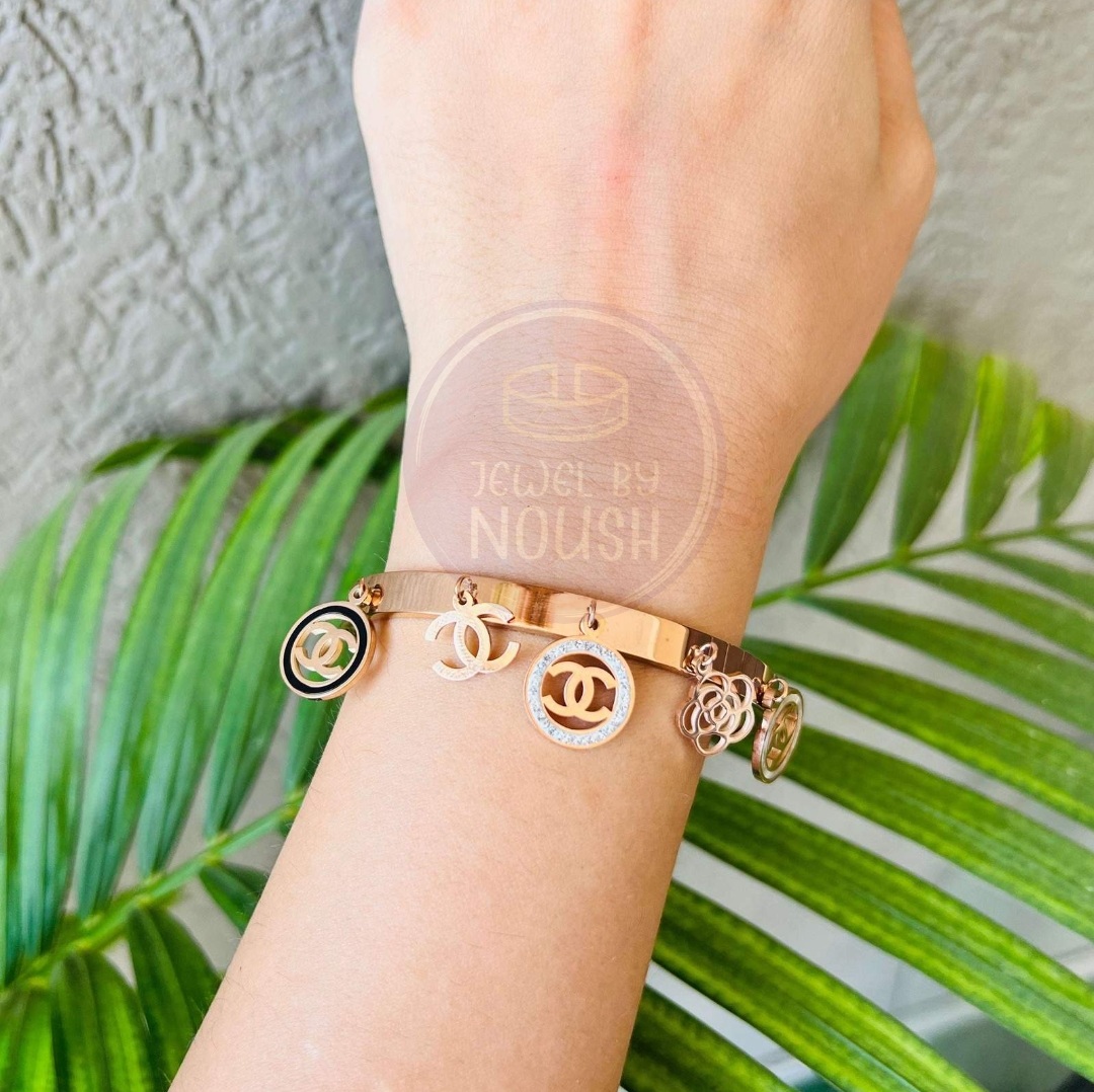 Rose Gold Charm Bracelet