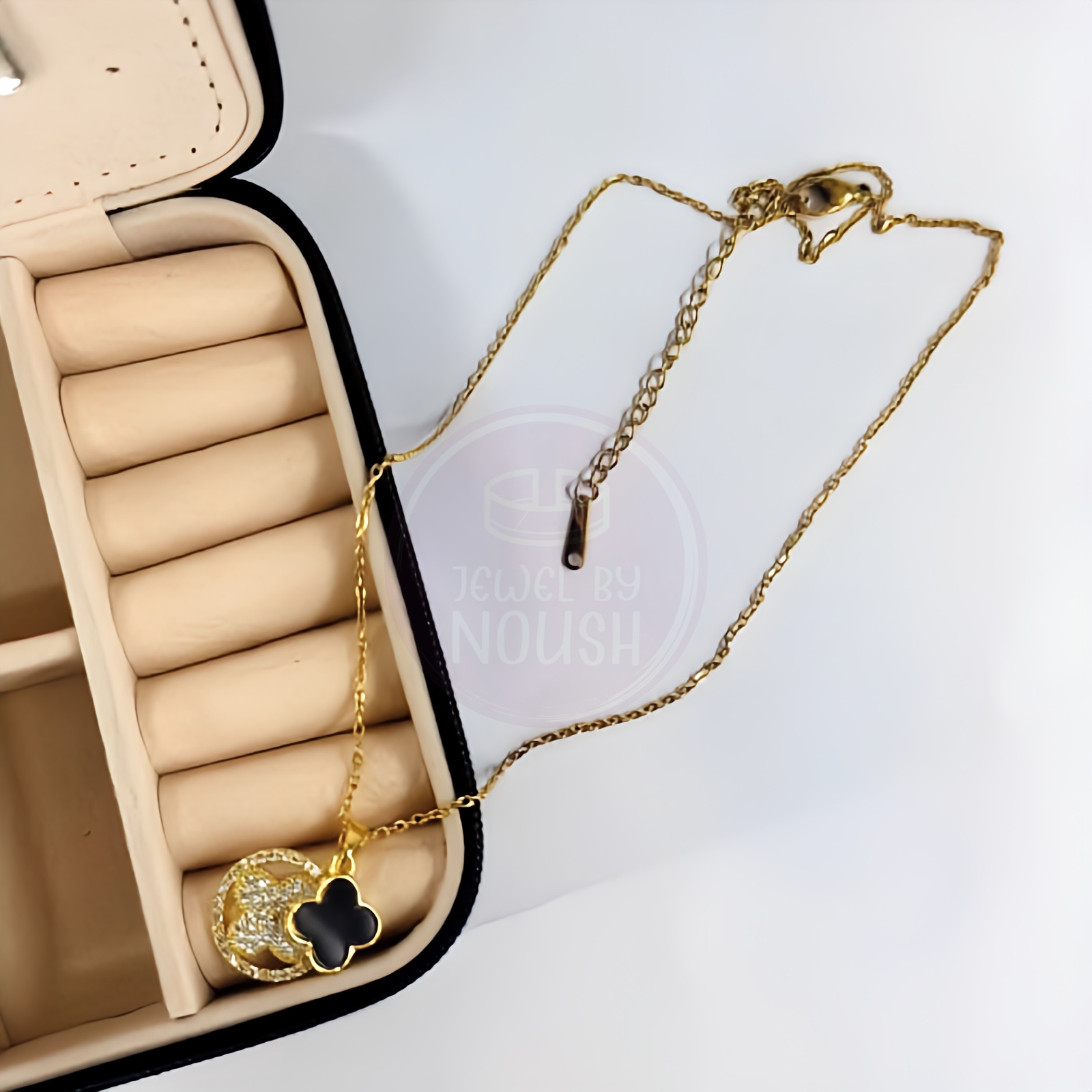 Four-Leaf Clover Pendant Necklace