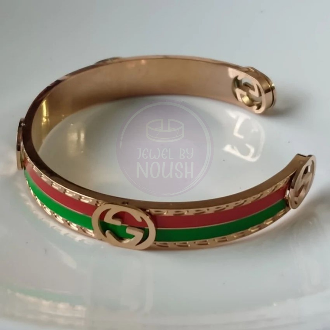 Gucci Double G Gold-Tone Bracelet