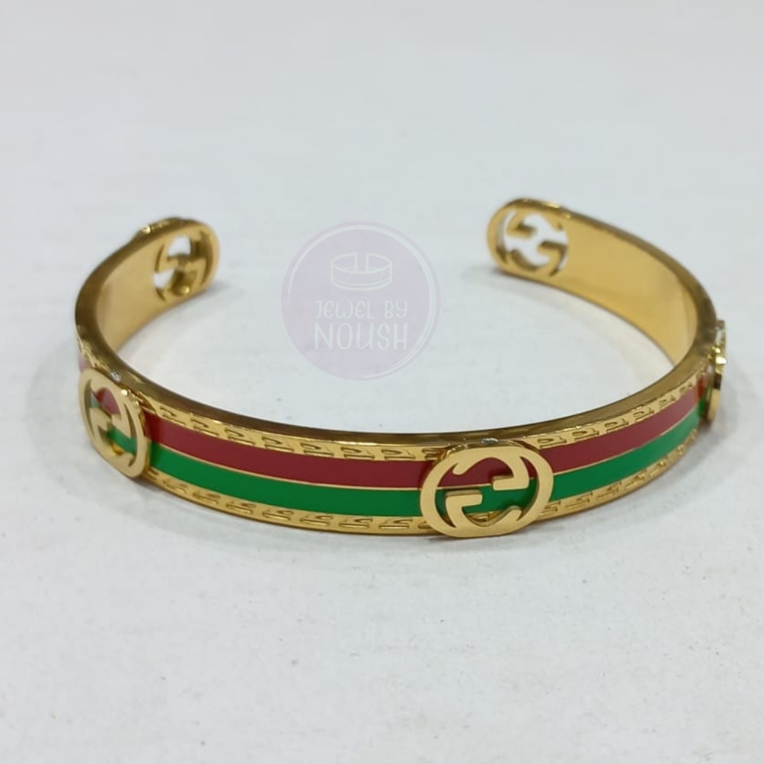 Gucci Double G Gold-Tone Bracelet