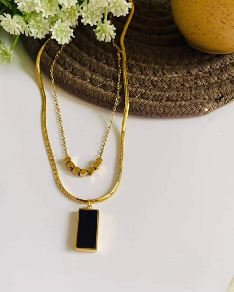 Dual Side Dual Layered Necklace