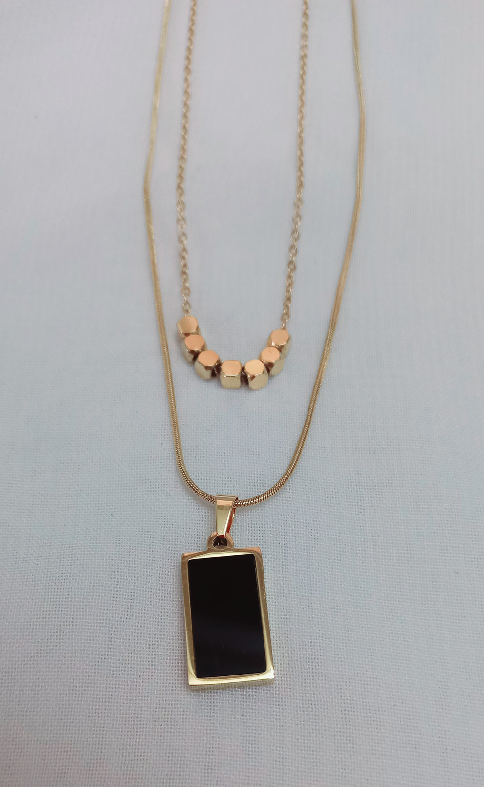 Dual Side Dual Layered Necklace