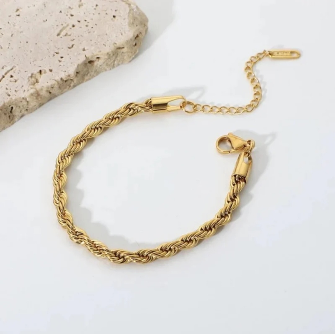 Unisex Twisted Rope Bracelet