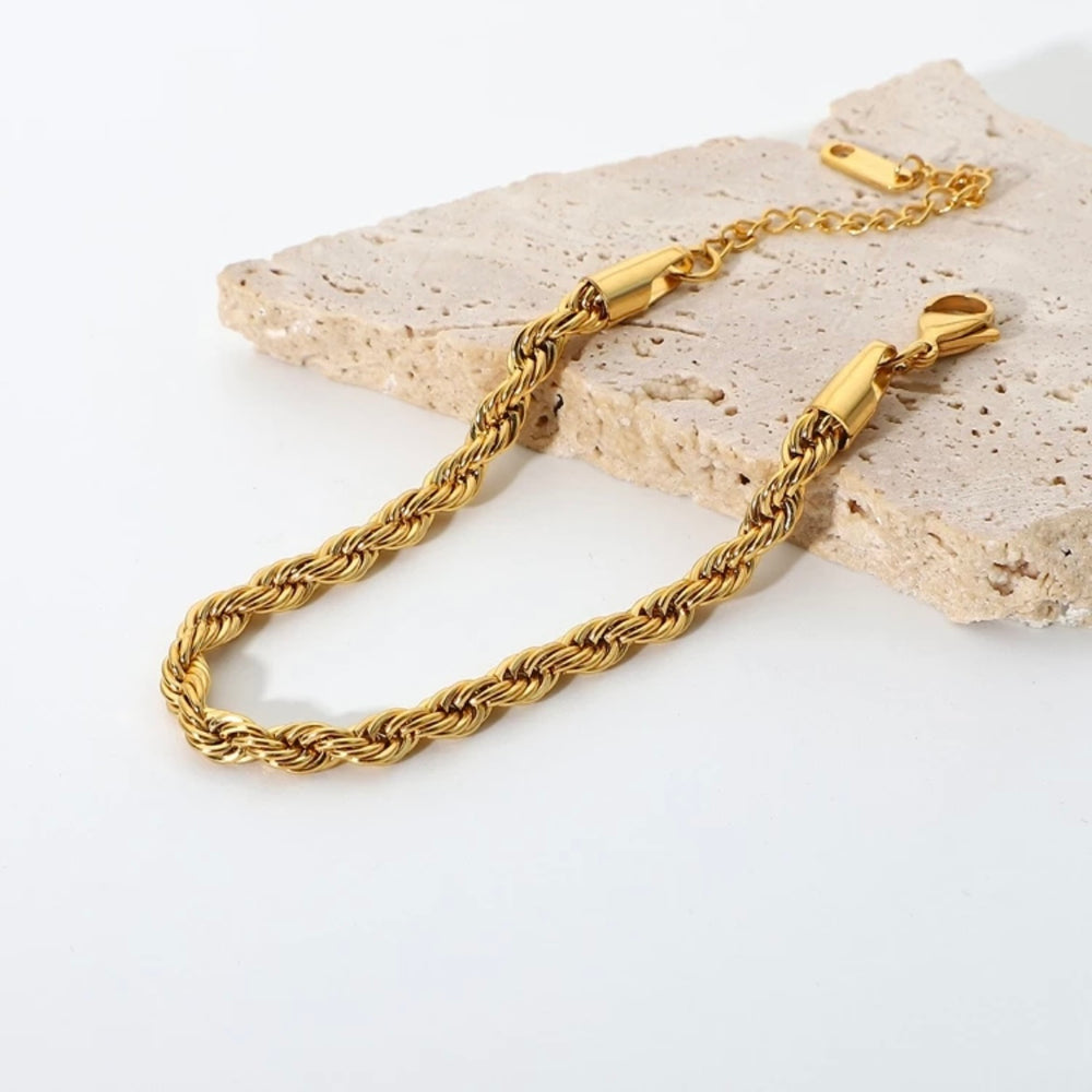 Unisex Twisted Rope Bracelet