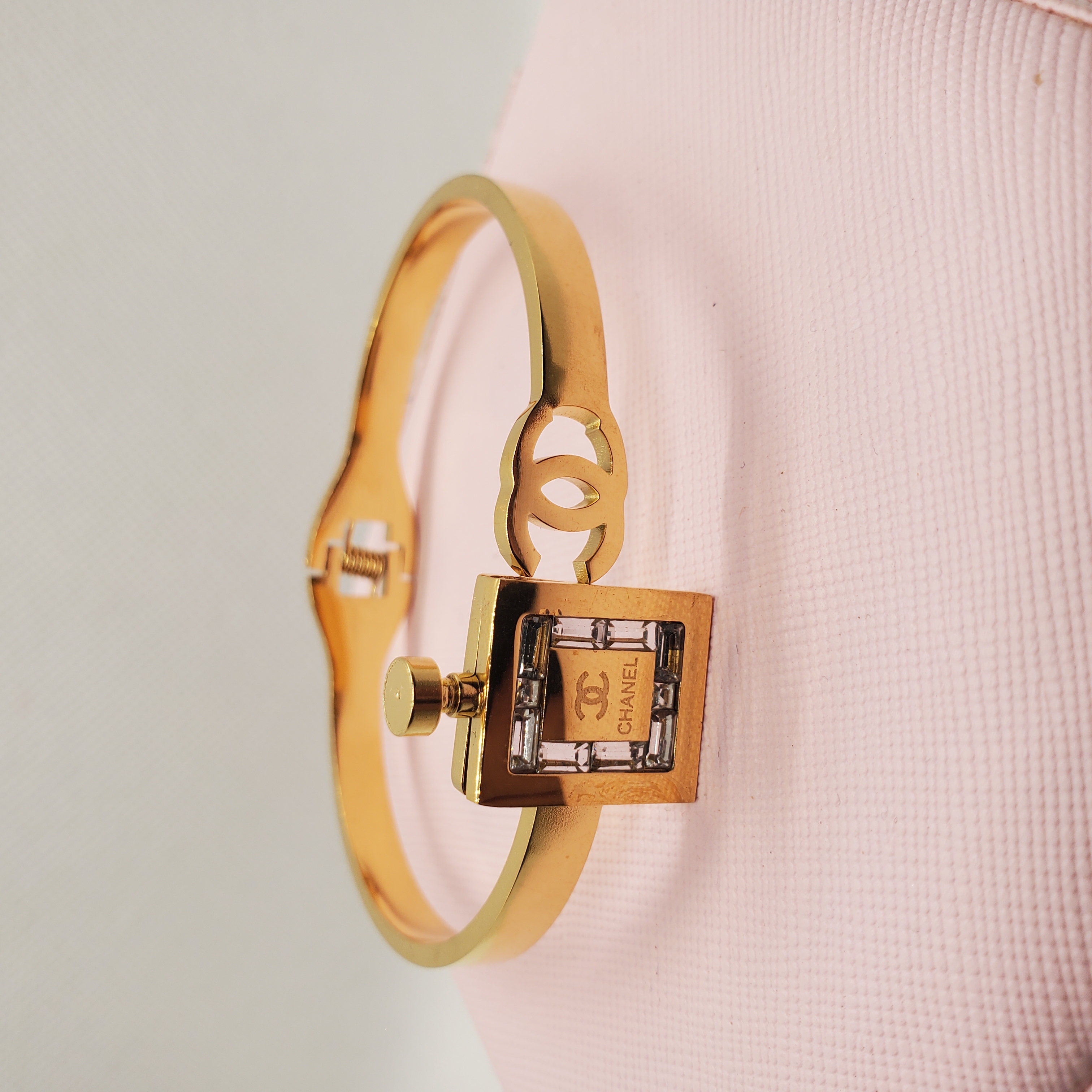 Chanel-Inspired Bottle Shape Bracelet