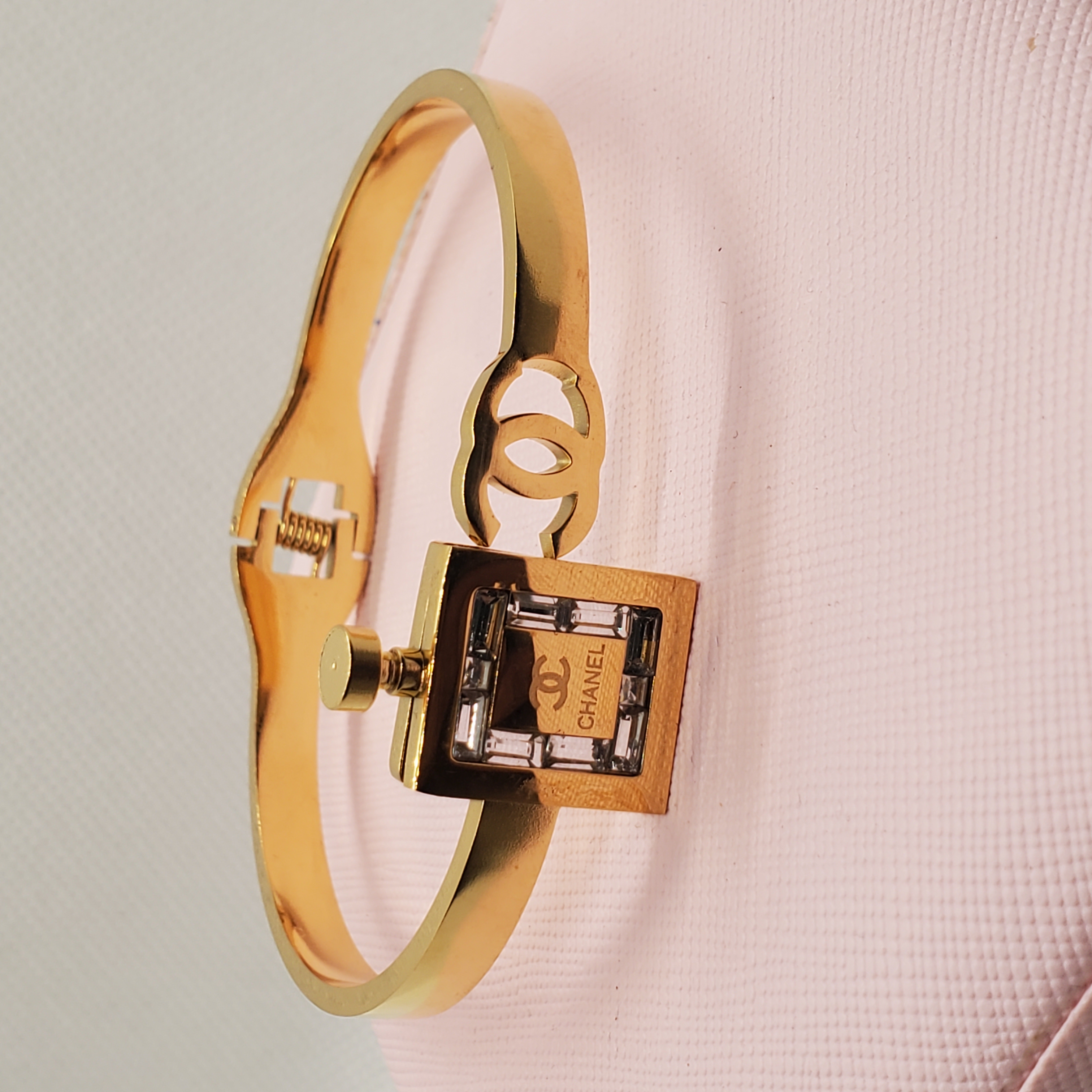 Chanel-Inspired Bottle Shape Bracelet