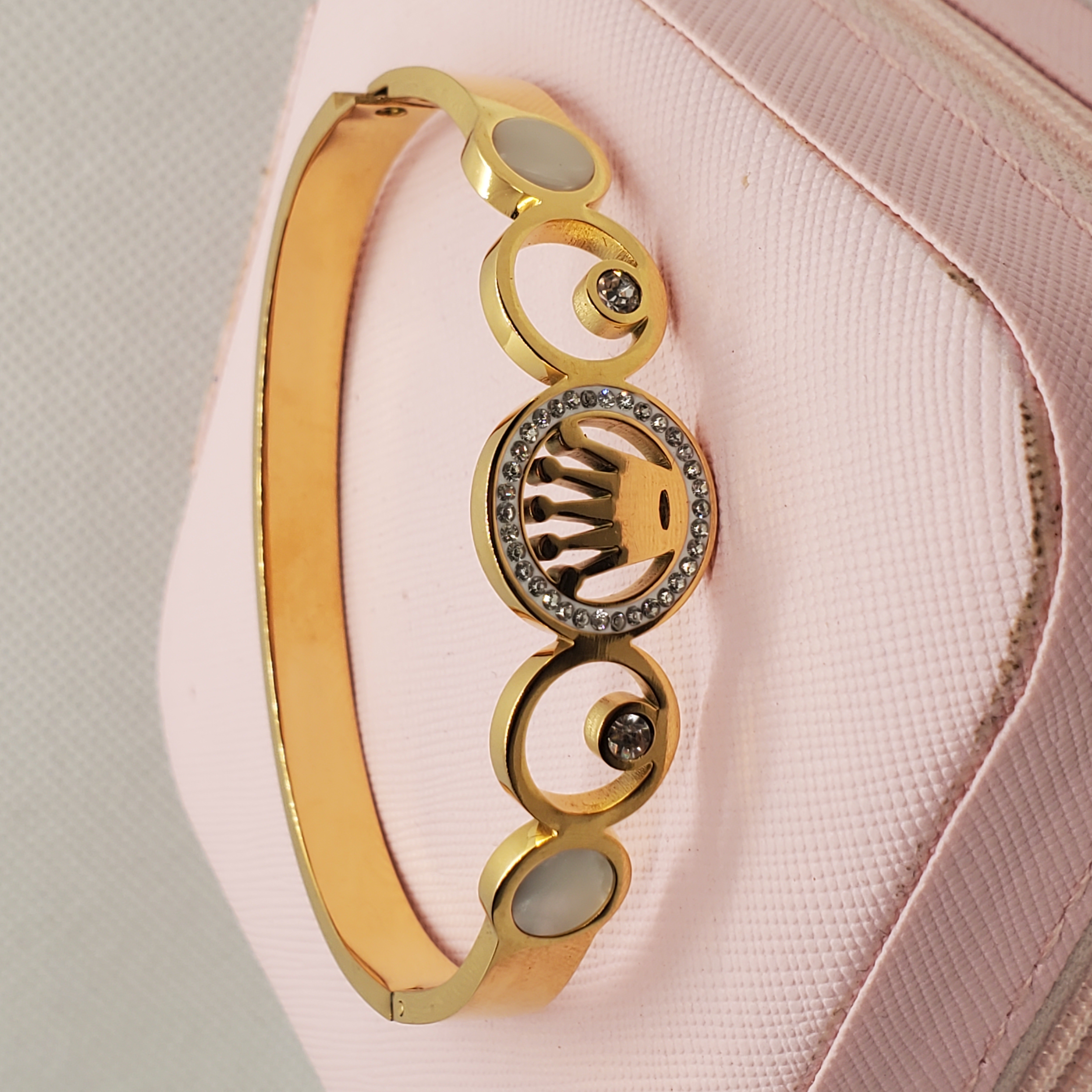 Rolex-Inspired Crown Jewel Bracelet