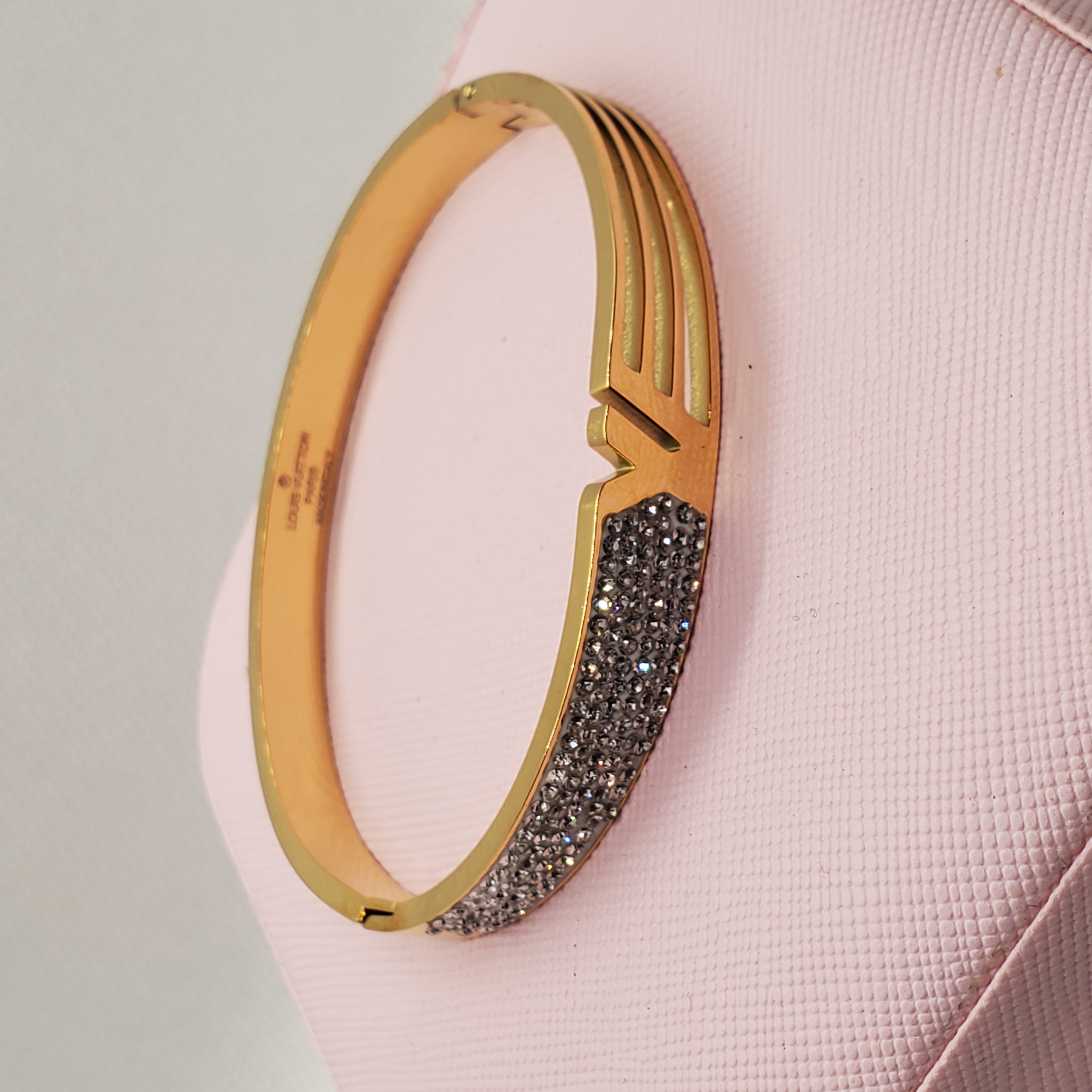 Louis Vuitton-Inspired LOVE Bracelet
