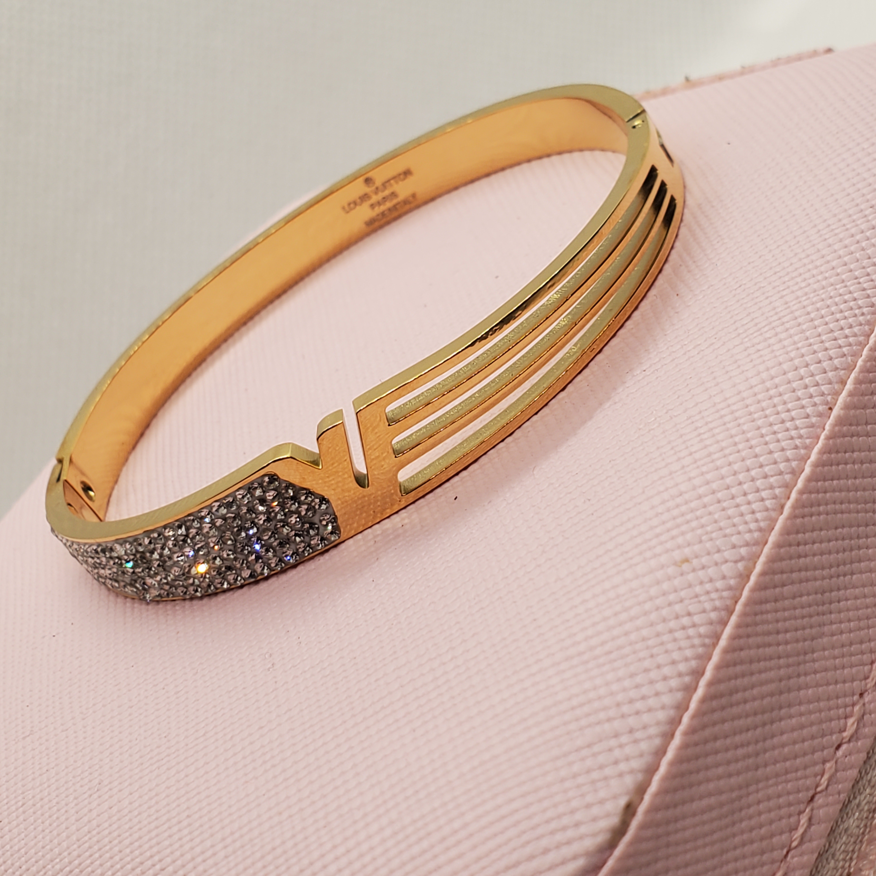 Louis Vuitton-Inspired LOVE Bracelet