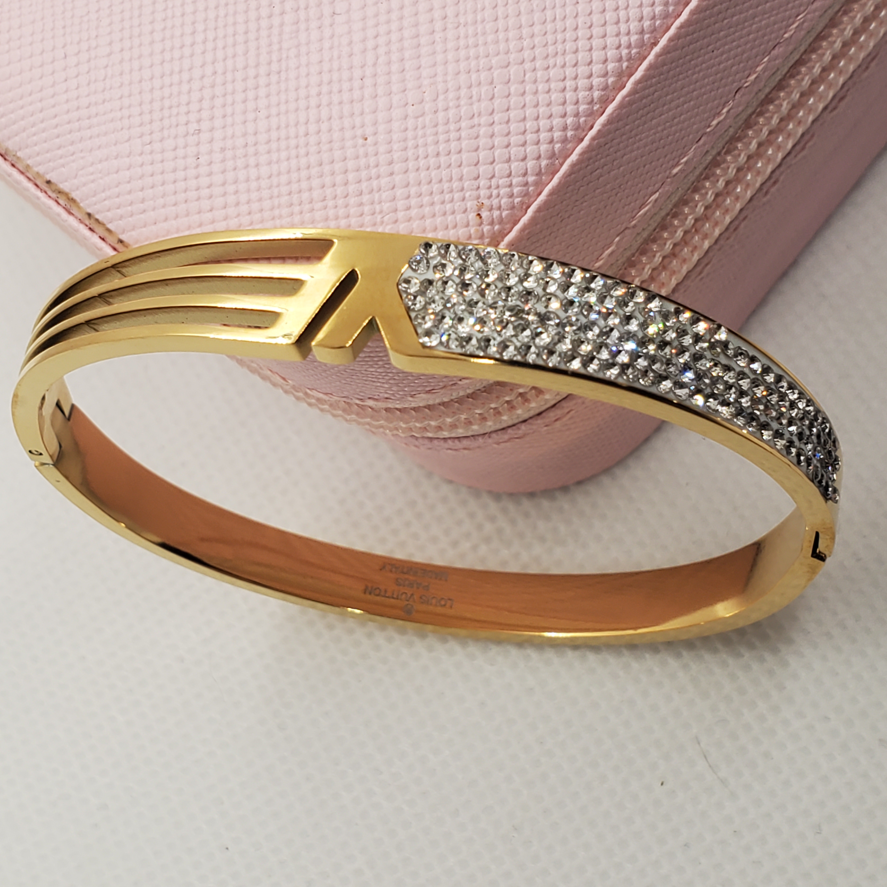 Louis Vuitton-Inspired LOVE Bracelet