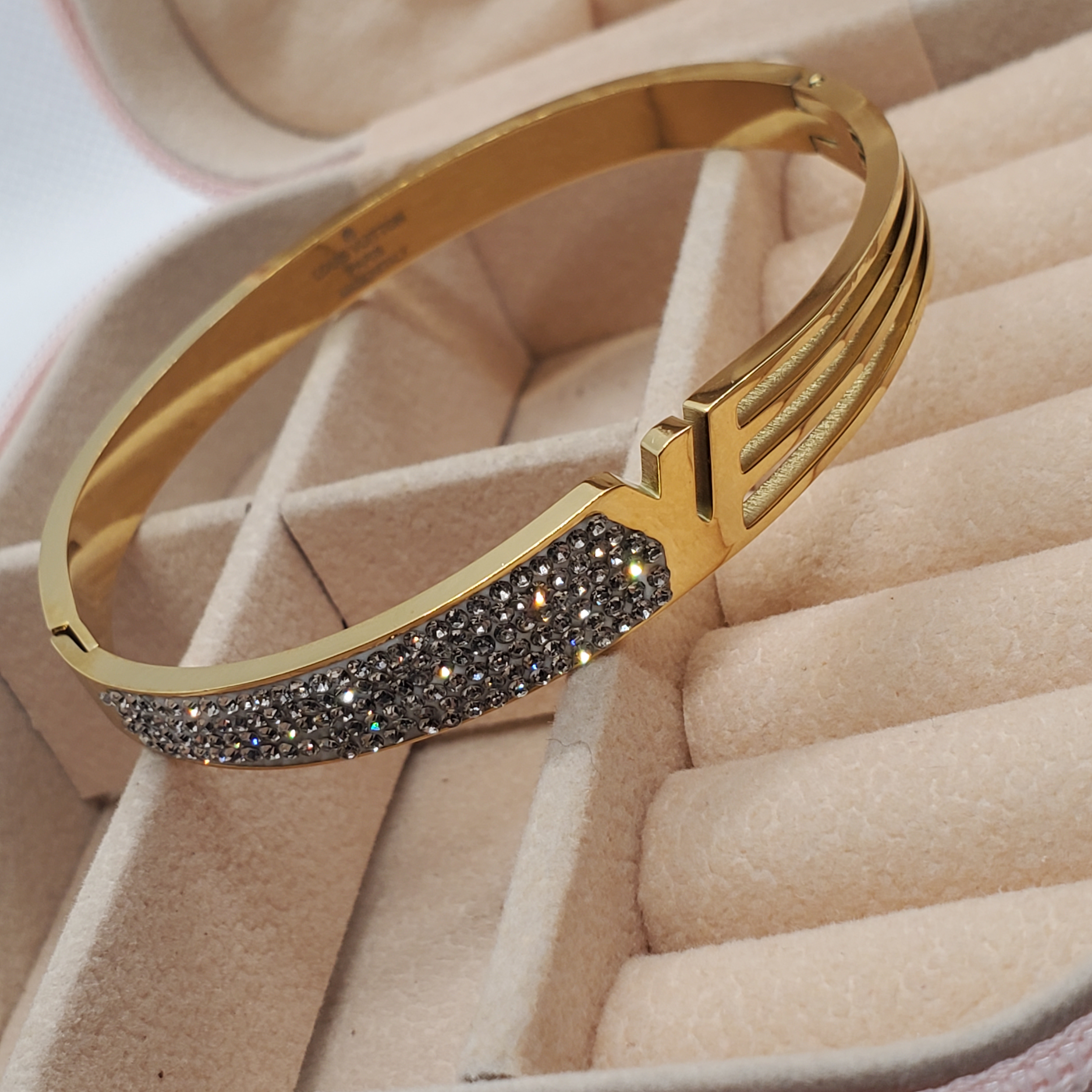 Louis Vuitton-Inspired LOVE Bracelet