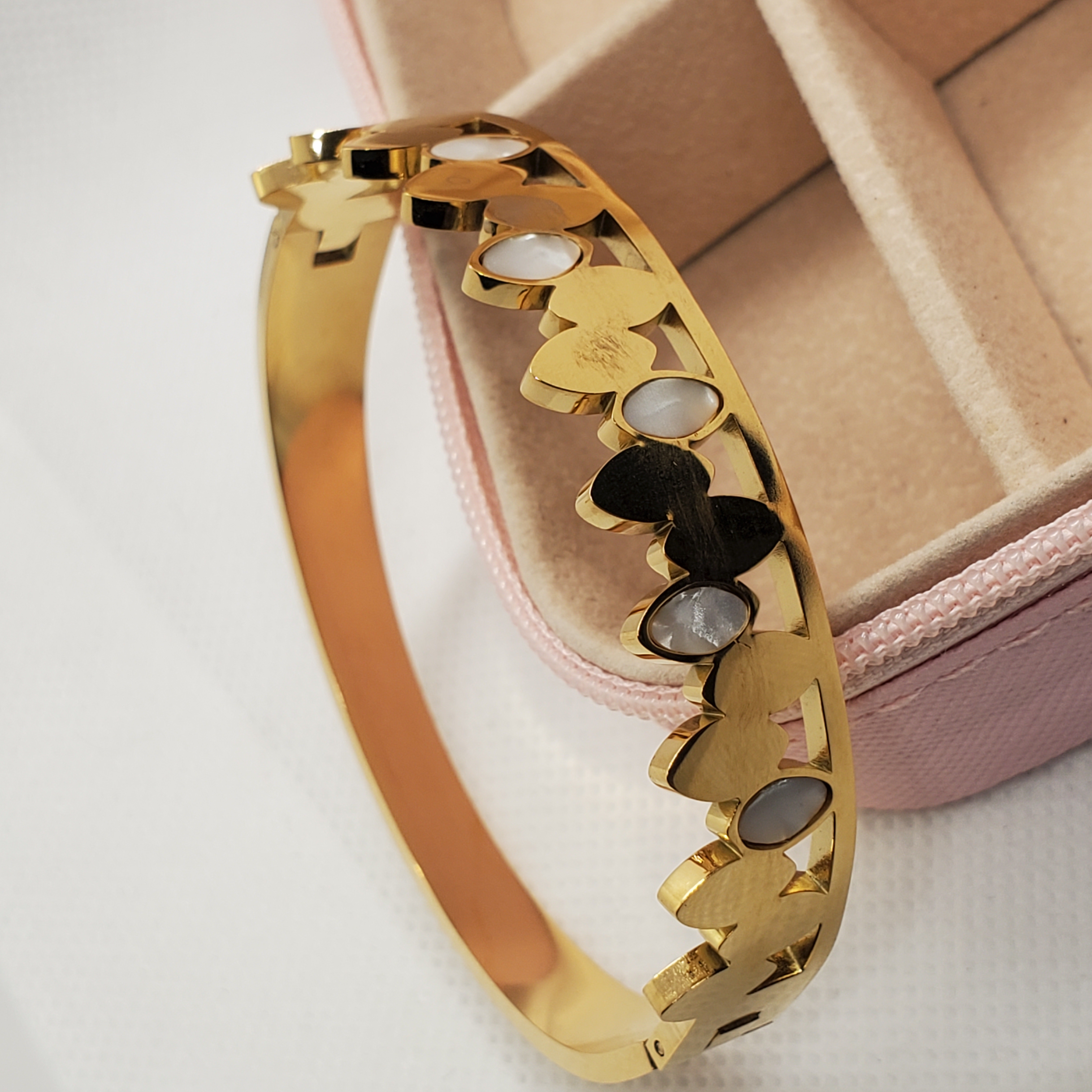 Regal Crown Gold Bracelet