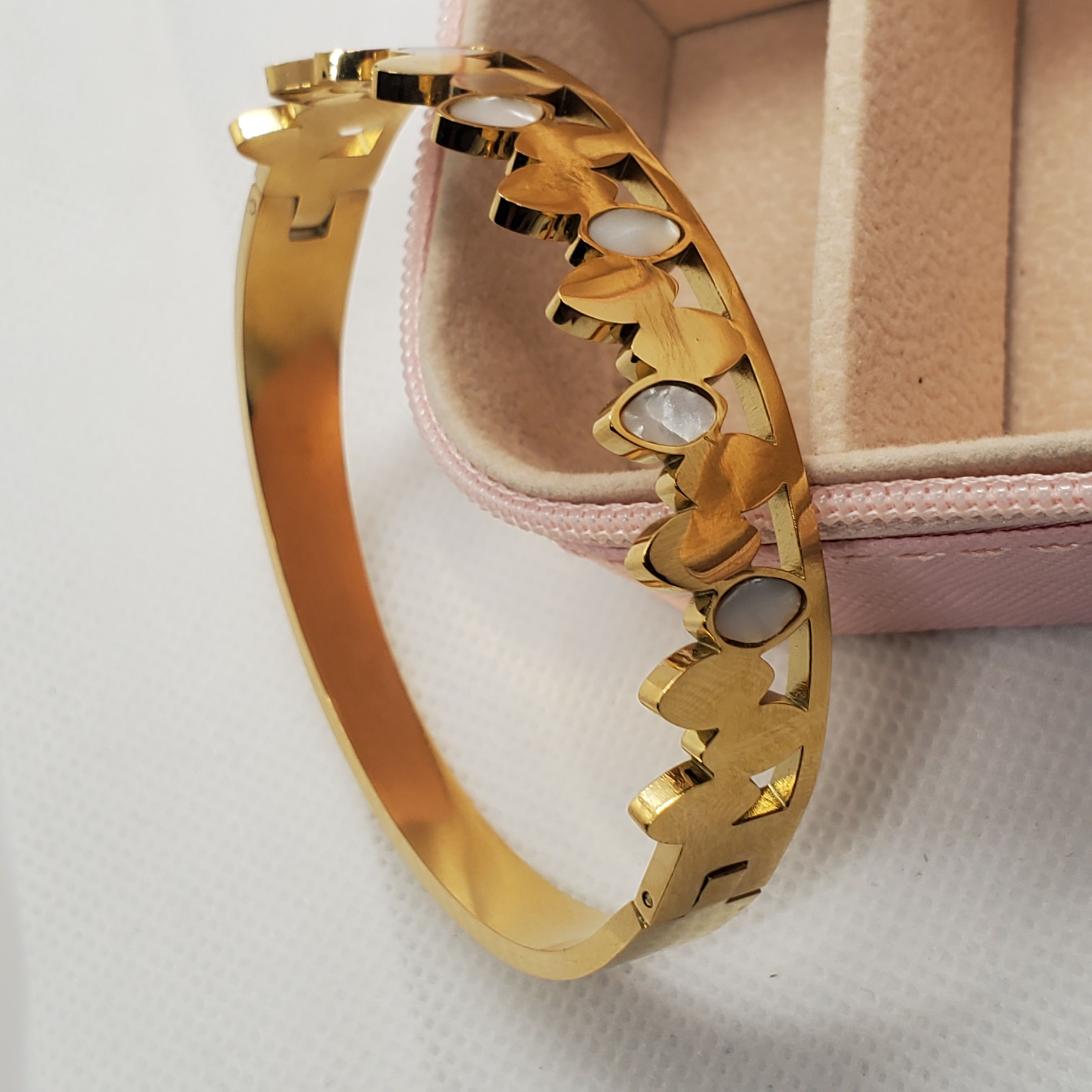 Regal Crown Gold Bracelet