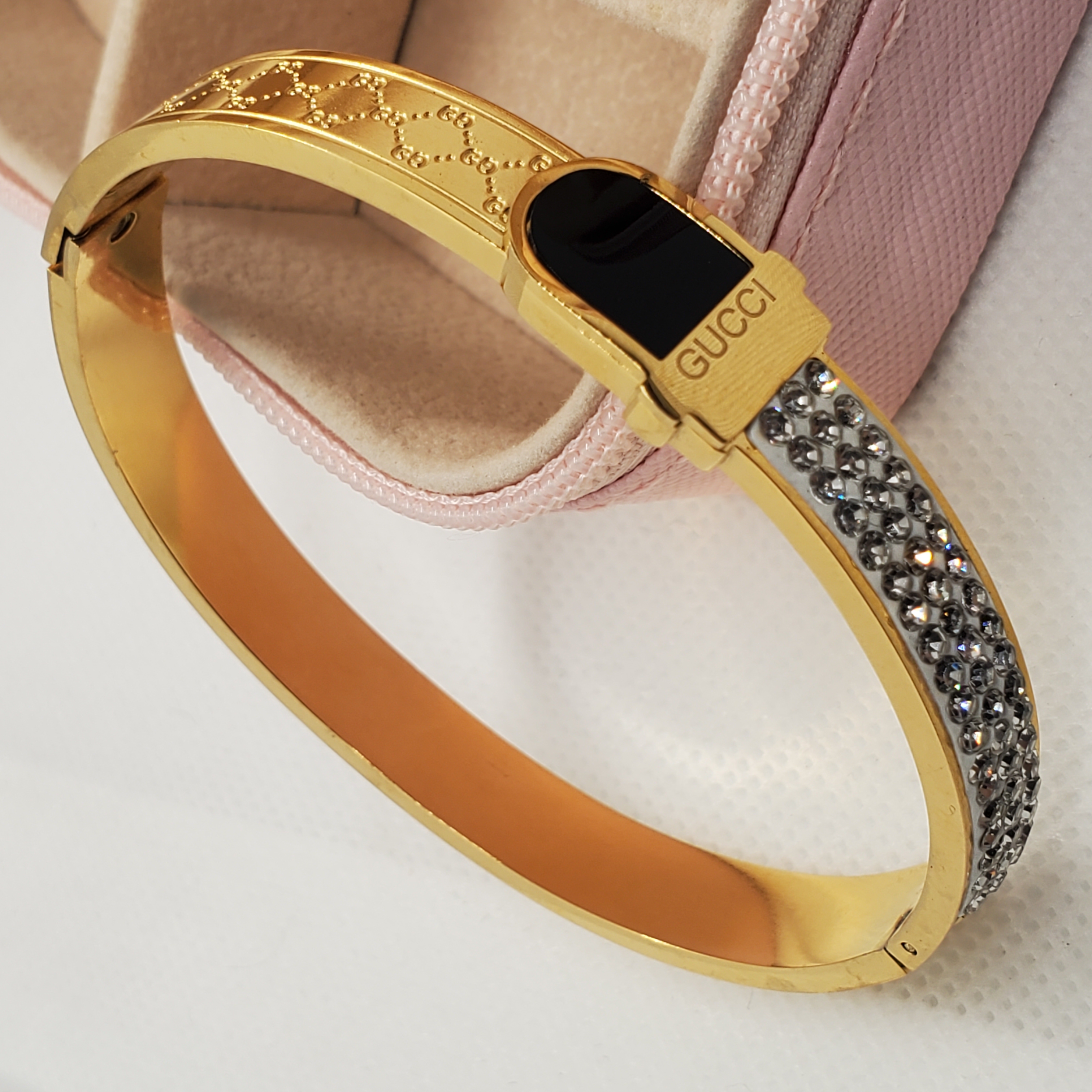 Luxe Gold-Tone Gucci-Inspired Bracelet