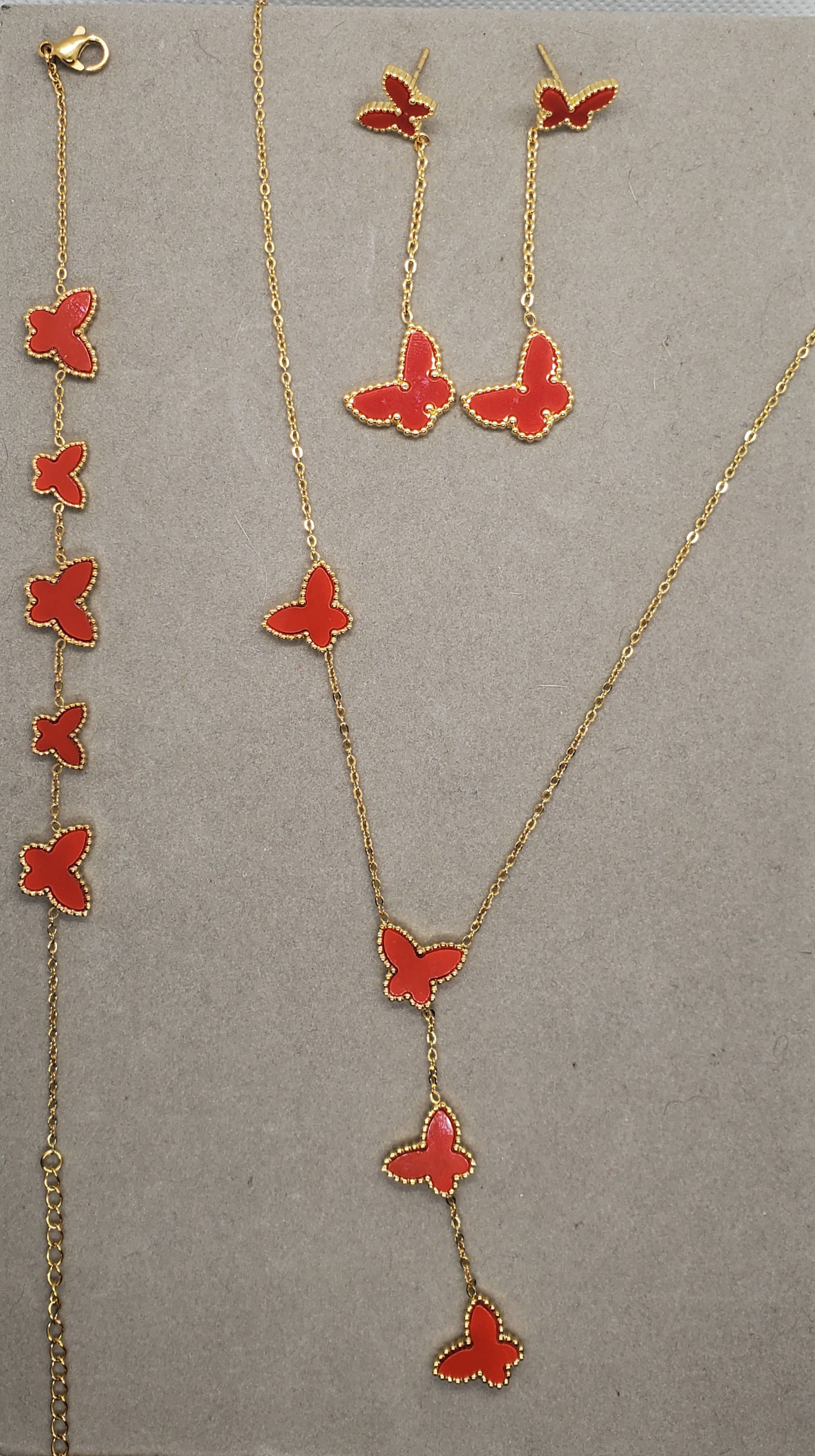 Enchanted Butterfly Jewelry Set