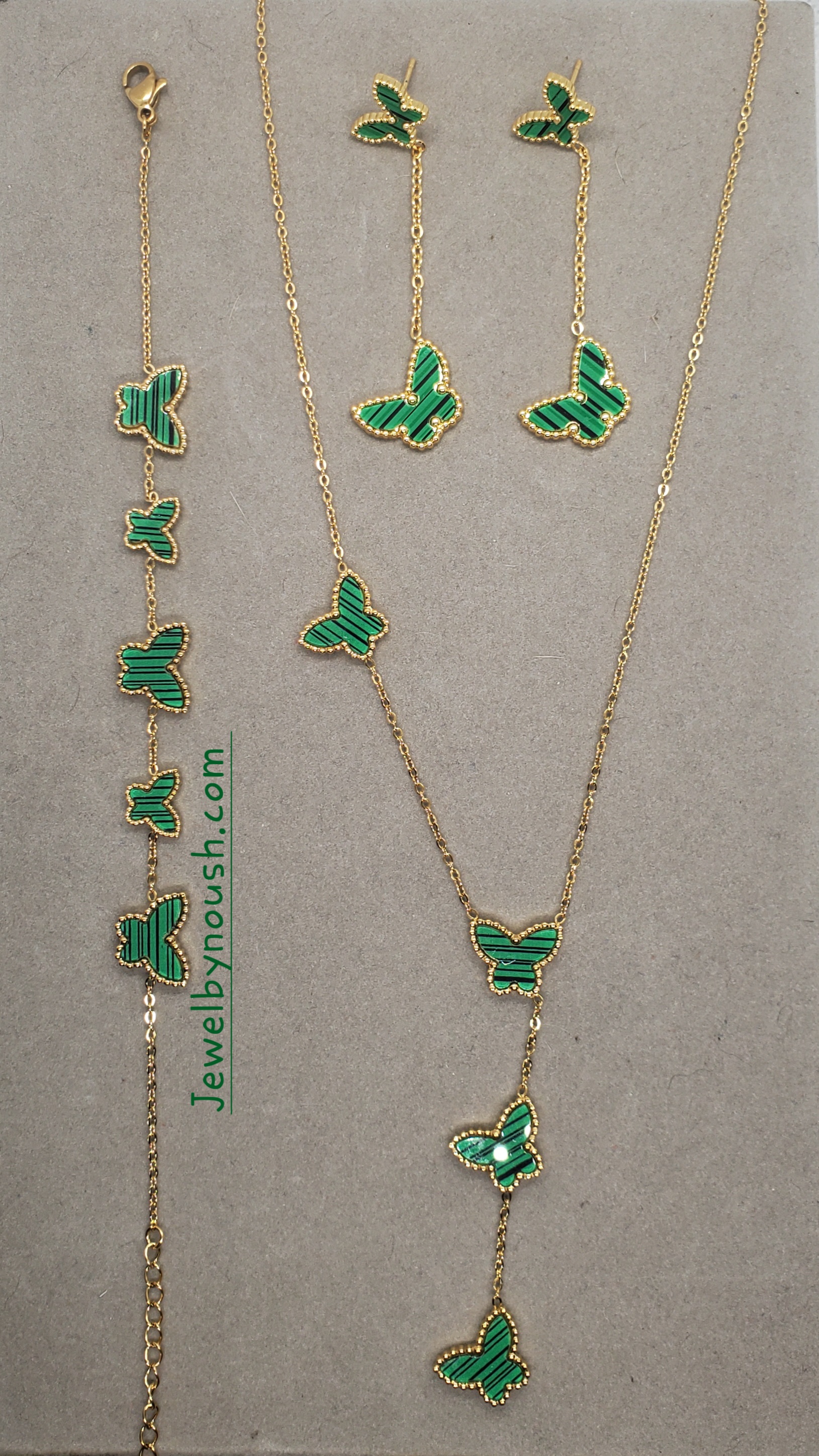 Enchanted Butterfly Jewelry Set