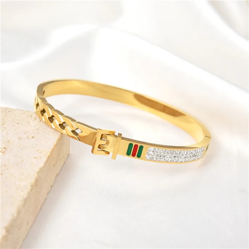 Gucci-Inspired Belt-Shaped Bracelet