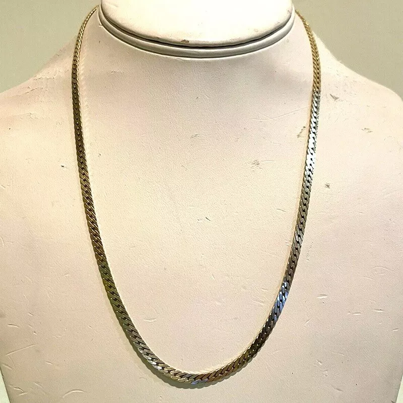 Stainless Steel Twisted Rope Chain Necklace