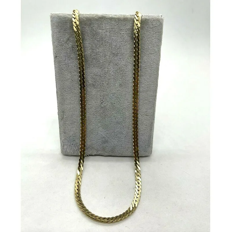 Stainless Steel Twisted Rope Chain Necklace