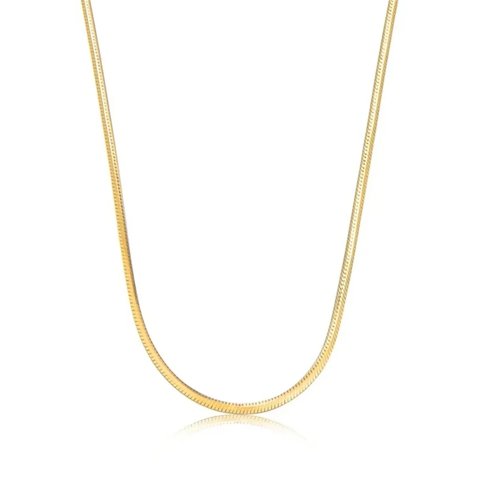 Elegant Gold-Plated Stainless Steel Chain