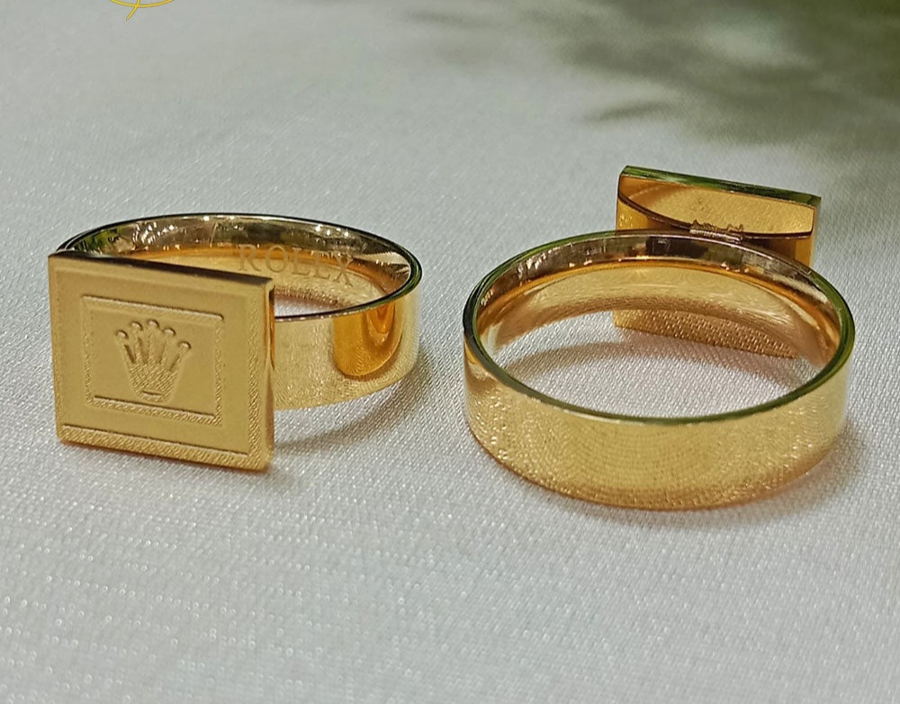 Luxury Crown Emblem Ring