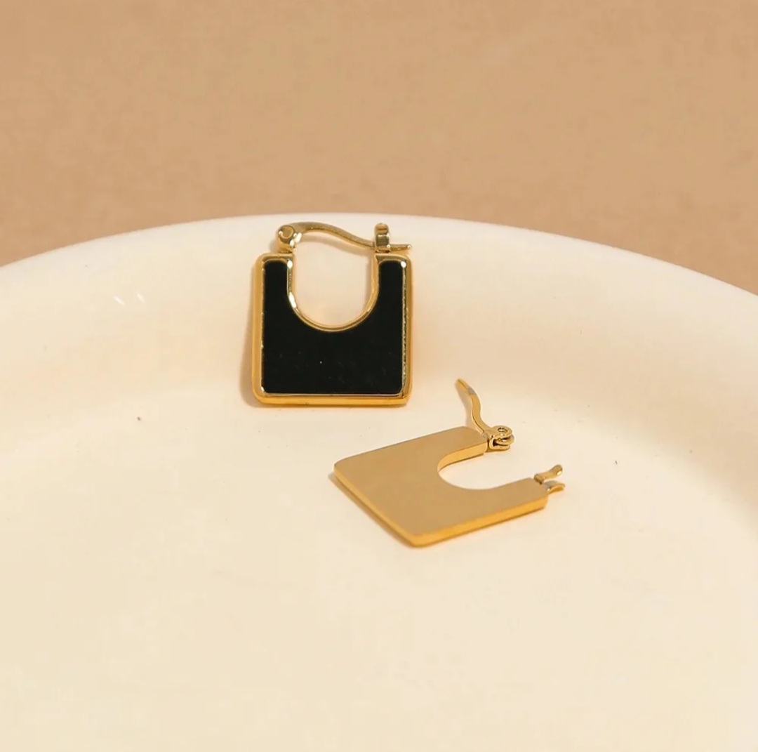 Square Hoop Earrings