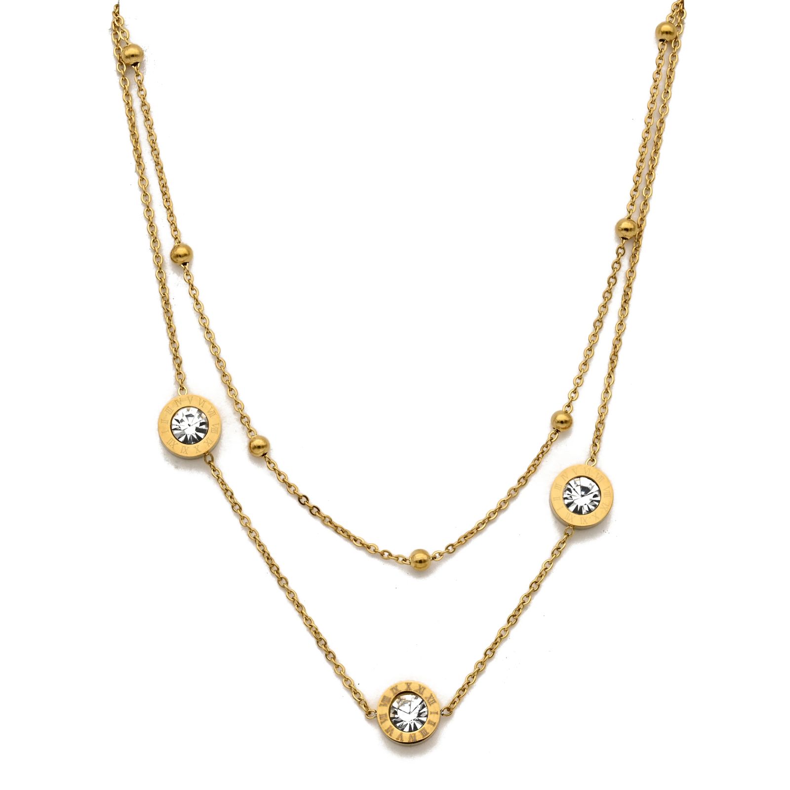Golden Harmony Layered Necklace