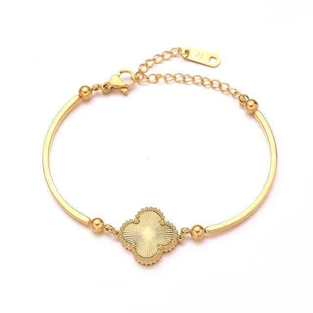 Radiant Sunburst Gold Bracelet - Adjustable Chain, 18K Gold Plated