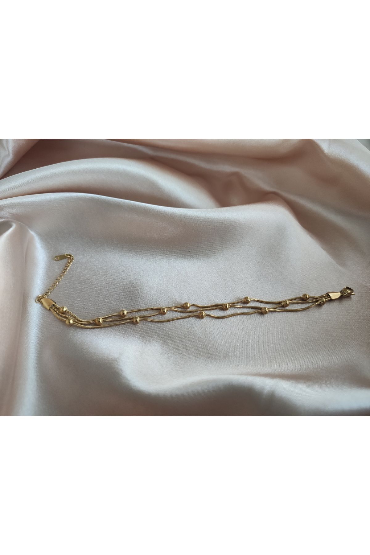 Gold Plated Multilayer Bracelet