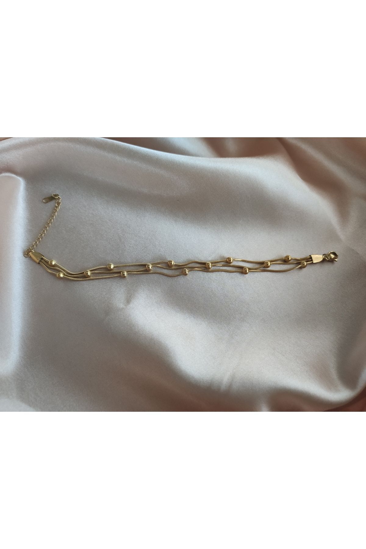 Gold Plated Multilayer Bracelet