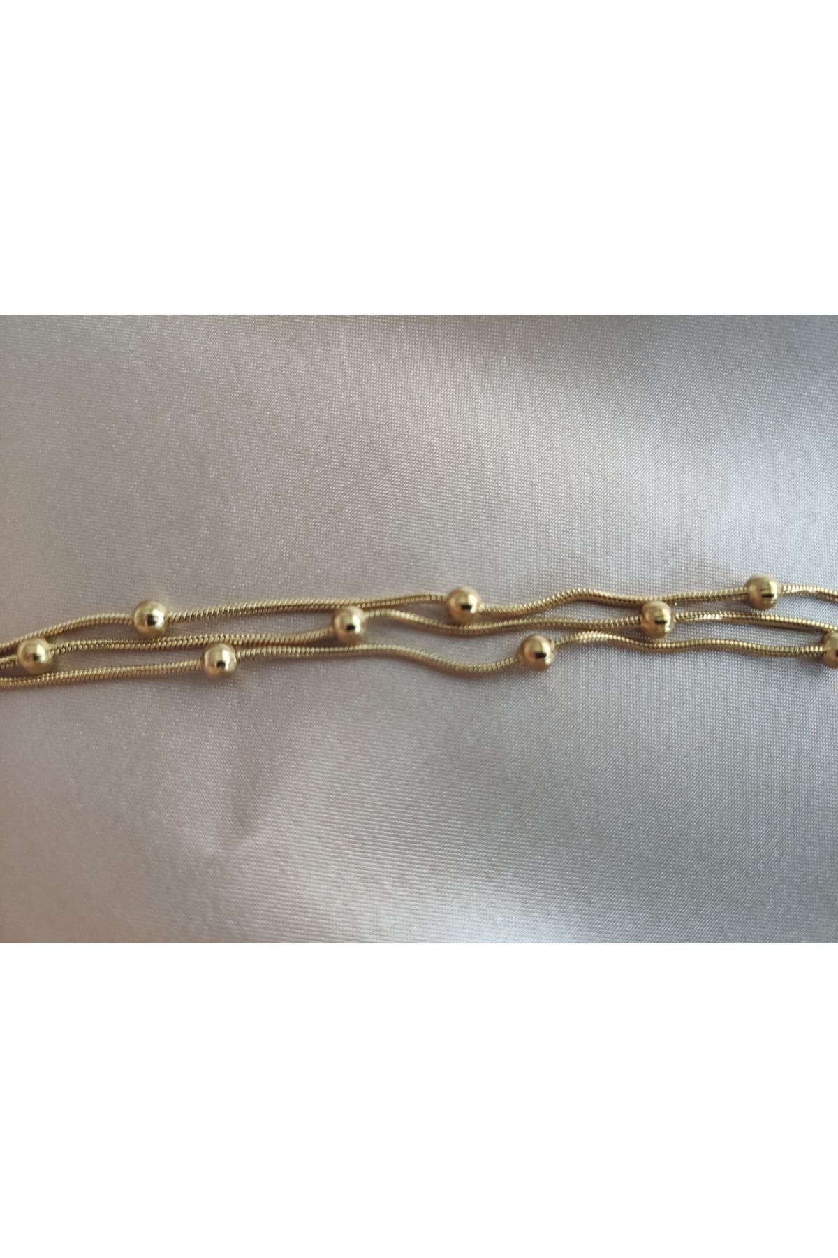 Gold Plated Multilayer Bracelet