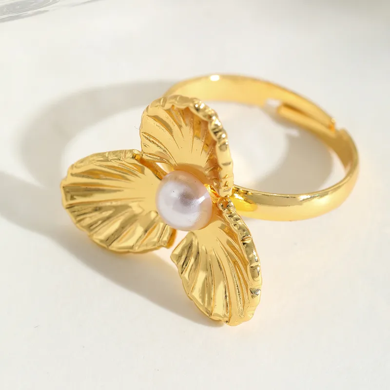 Bloom Elegance Adjustable Rings