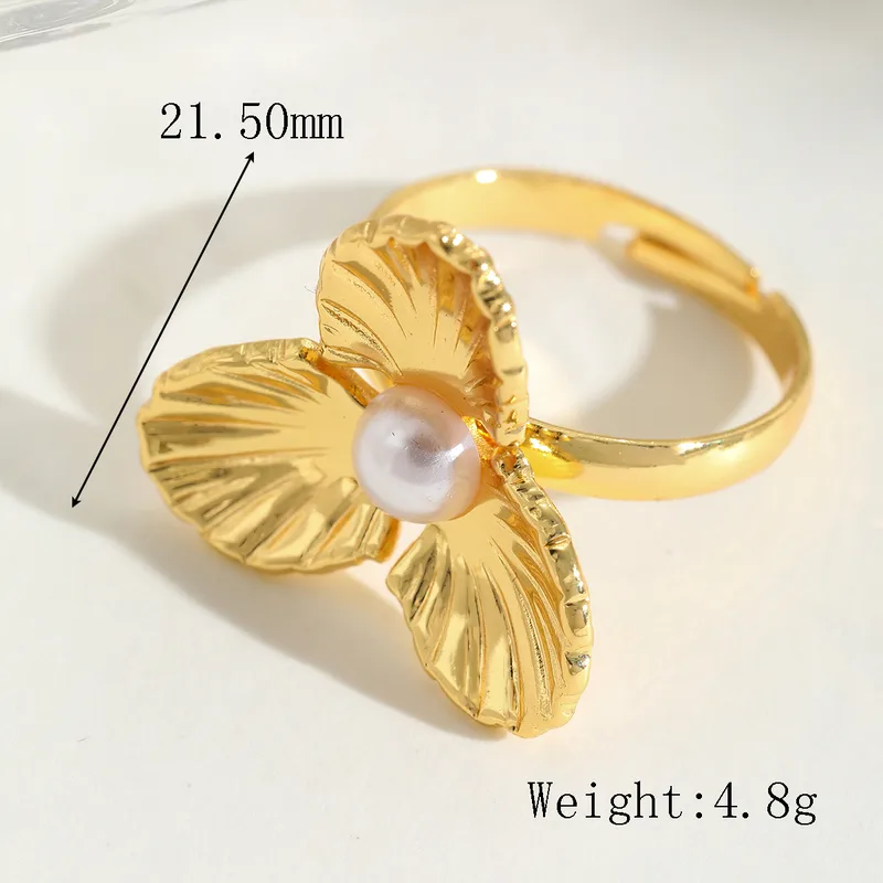 Bloom Elegance Adjustable Rings