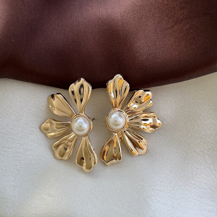 Petal Whisper Stud Earrings