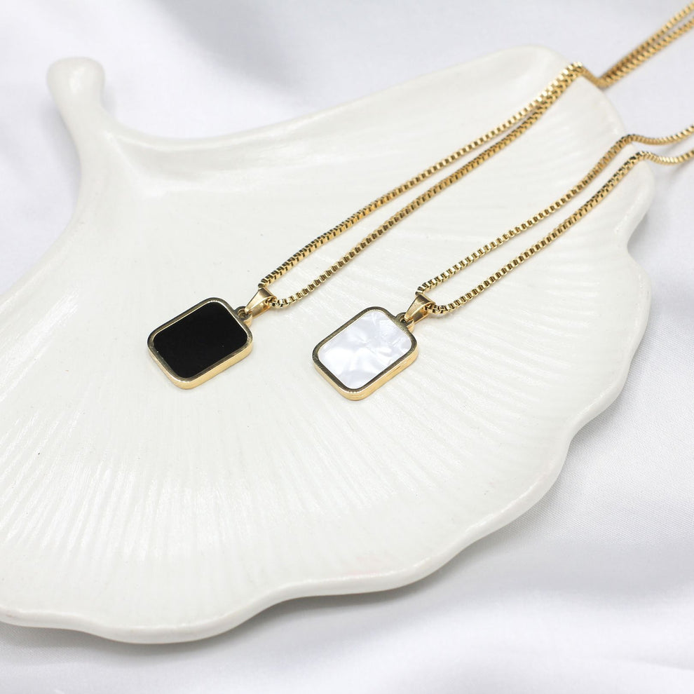 Reversible Elegance Pendant Necklace