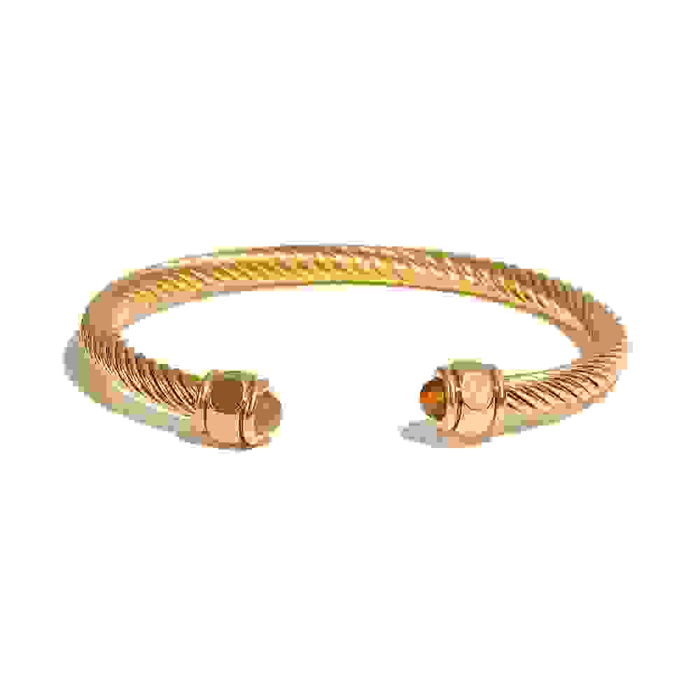 Gilded Twist: The Timeless Gold Cuff Bracelet  