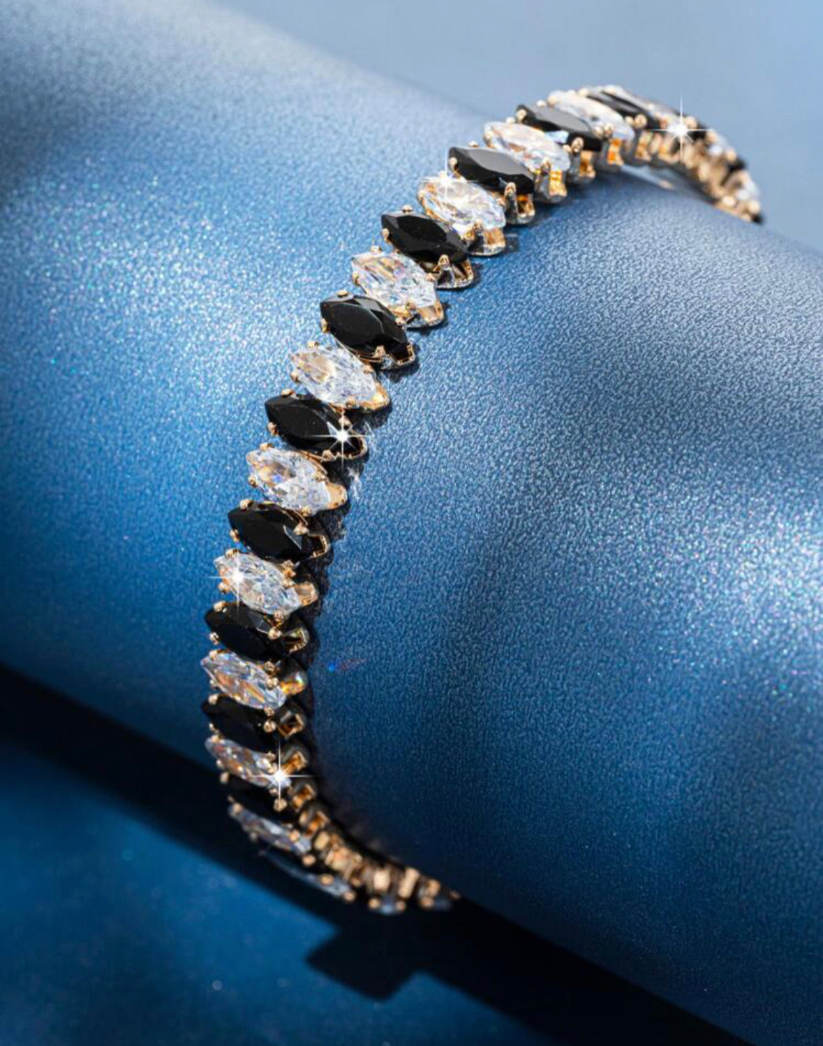 Marquise Radiance Gold-Plated Bracelet